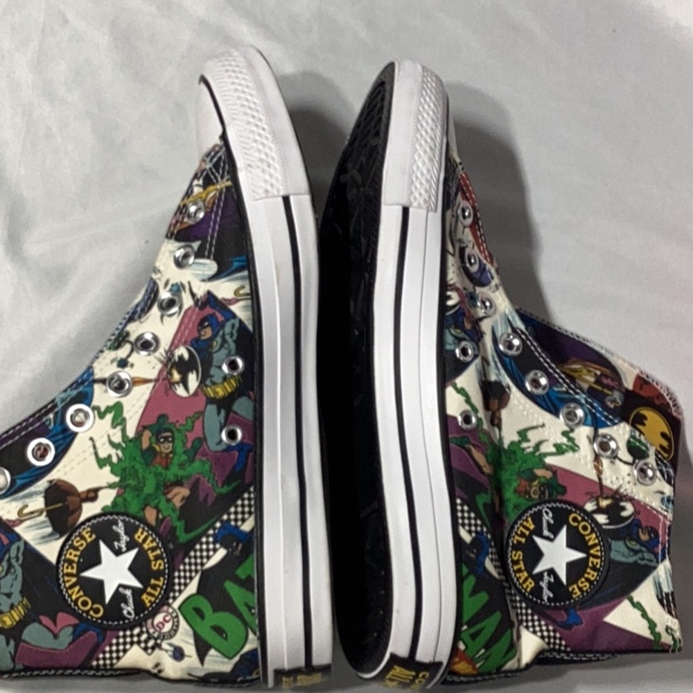 CONVERSE BATMAN shoes new - Picture 9 of 14